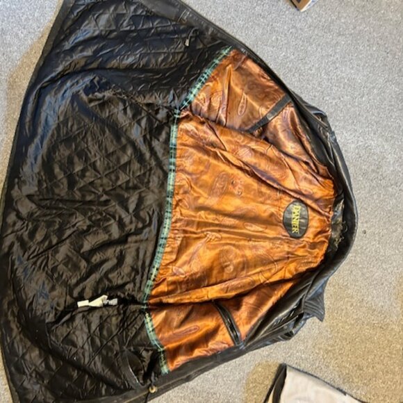 Men's Leather Coat - Picture 2 of 4